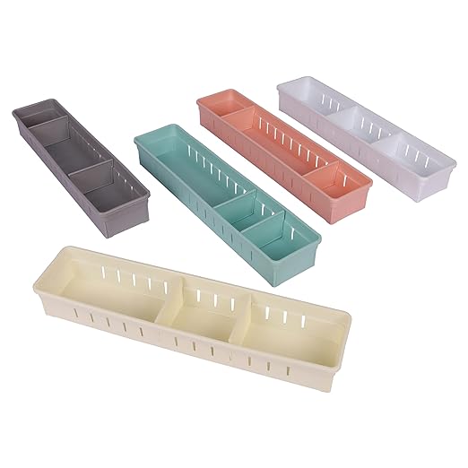 Adjustable Stretchable Interlocking Drawer (2pc) / درج متشابك قابل للتمدد وقابل للتعديل (قطعتان)