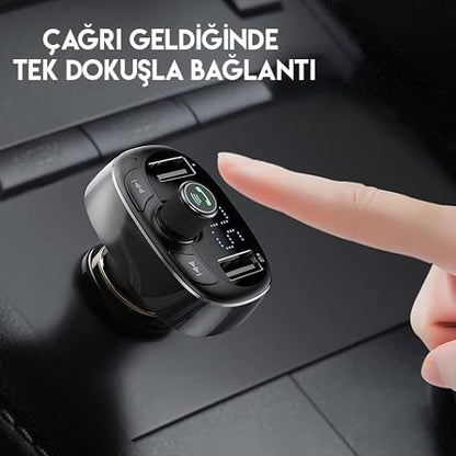 T-Typed Bluetooth MP3 Car Charger / شاحن سيارة بلوتوث MP3 من نوع T