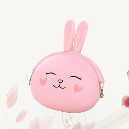 Cartoon Rabbit Design Coin Case / حافظة عملات بتصميم أرنب كرتوني