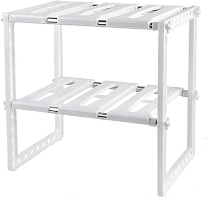 Adjustable Storage Organizer Rack / رف منظم تخزين قابل للتعديل