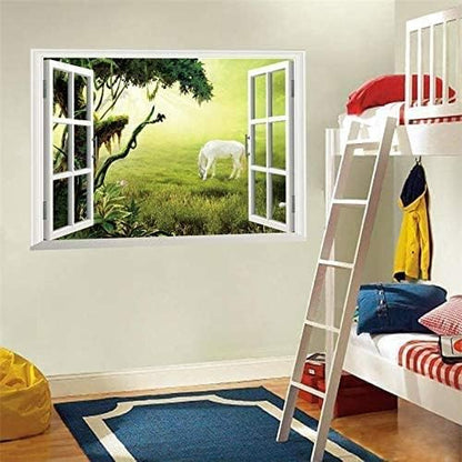 Scenary Wall Paper Stickers 1 Metre Long / ملصقات ورق حائط مناظر طبيعية بطول 1 متر