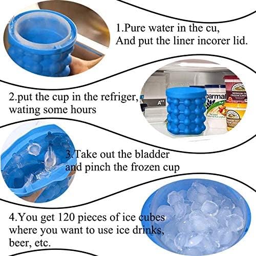 Silicone Ice Cube Maker / صانع مكعبات الثلج السيليكون