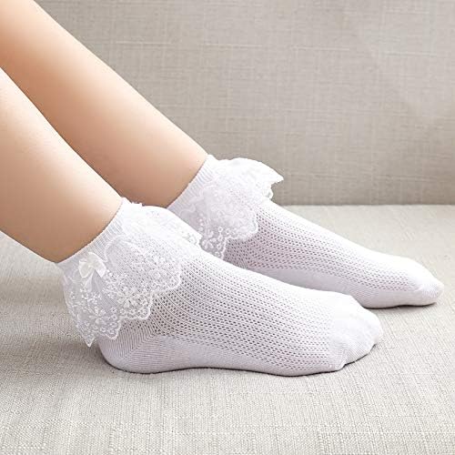 White Colored Socks for kids (Single Pair) / جوارب بيضاء اللون للأطفال (زوج واحد)