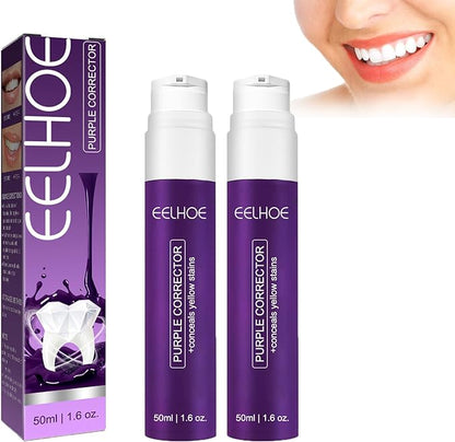 Purple Whitening Toothpaste / معجون تبييض الأسنان باللون الأرجواني