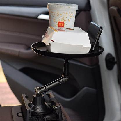 Cup Holder Food Tray / صينية طعام حاملة للأكواب