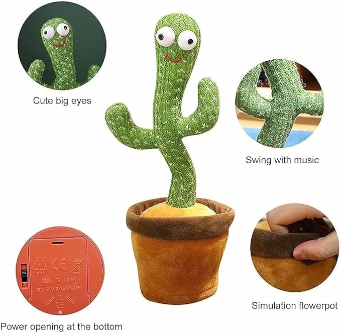 Dancing Cactus Toy / لعبة الصبار الراقص