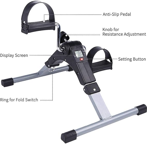 Mini Portable Bike Exercise / تمرين الدراجة المحمولة الصغيرة