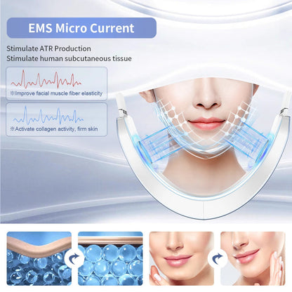 Portable EMS V-Face Massager