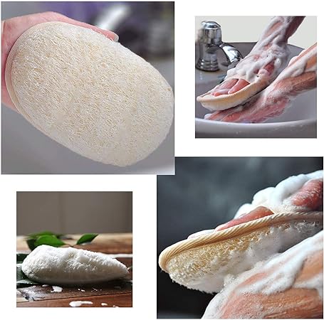 Natural Loofah Body Scrubber / مقشر الجسم بالليفة الطبيعية