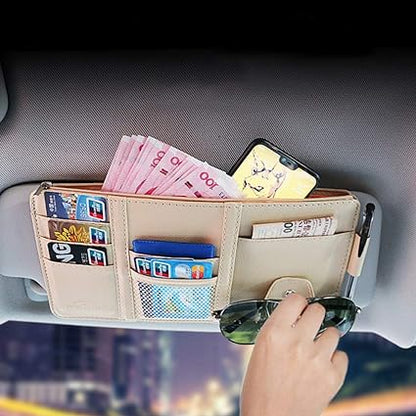 Car Sun Visor Organizer / منظم حاجب الشمس للسيارة