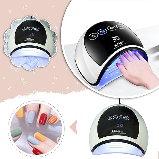 LED Caring Nail Lamp / مصباح LED للعناية بالأظافر