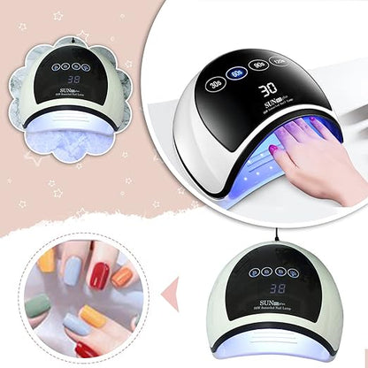 LED Caring Nail Lamp / مصباح LED للعناية بالأظافر