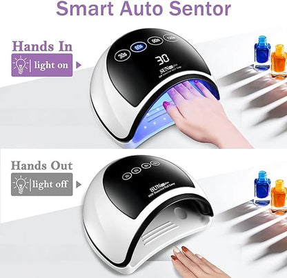 LED Caring Nail Lamp / مصباح LED للعناية بالأظافر