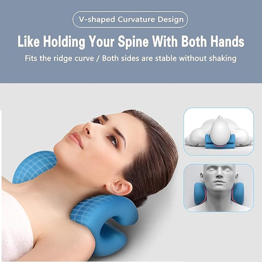 Cervical Spine Pillow / وسادة العمود الفقري العنقي