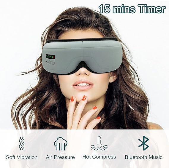 Electric Smart Eye Massager / مدلك العين الكهربائي الذكي