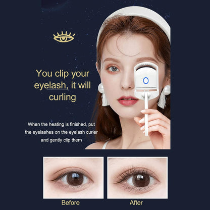 Electric Eyelash Curler Heated / أداة تجعيد الرموش الكهربائية ساخنة