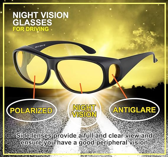 Night Driving Glasses / نظارات القيادة الليلية