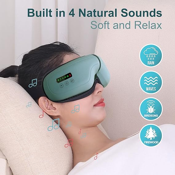 Electric Smart Eye Massager / مدلك العين الكهربائي الذكي