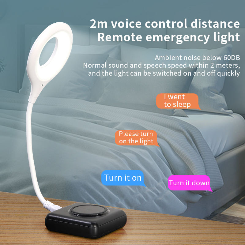 Smart voice control USB light /ضوء USB للتحكم الصوتي الذكي