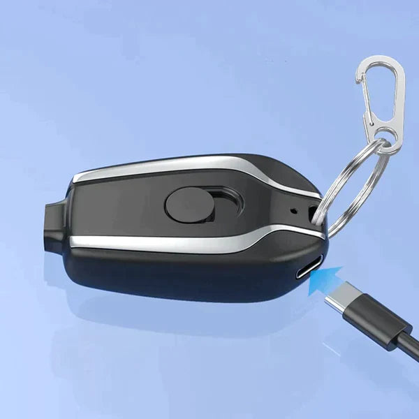 Emergency Portable Key Chain Charger / شاحن سلسلة المفاتيح المحمولة في حالات الطوارئ