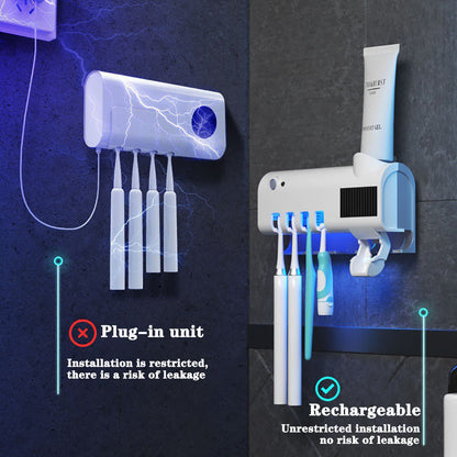 Multifunctional toothbrush sterilizer /معقم فرشاة الأسنان متعدد الوظائف