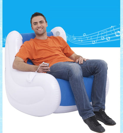 Inflatable Rocking Sofa Chair / كرسي أريكة هزاز قابل للنفخ