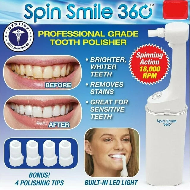 360° Spin Smile / ابتسامة تدور 360 درجة