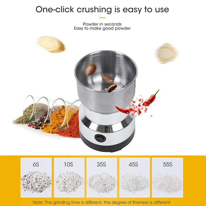 Stainless Steel Electric Grinder / مطحنة كهربائية من الستانلس ستيل