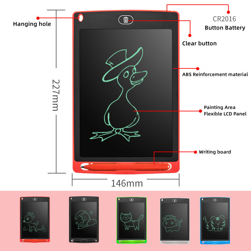 LCD Writing Tablet / كمبيوتر لوحي للكتابة LCD