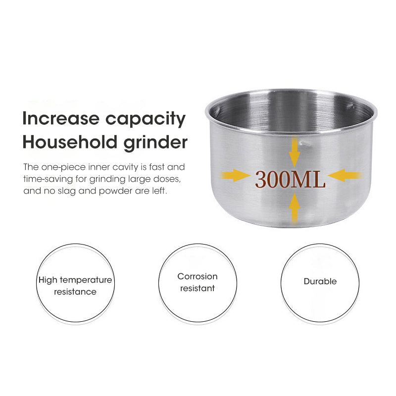 Stainless Steel Electric Grinder / مطحنة كهربائية من الستانلس ستيل