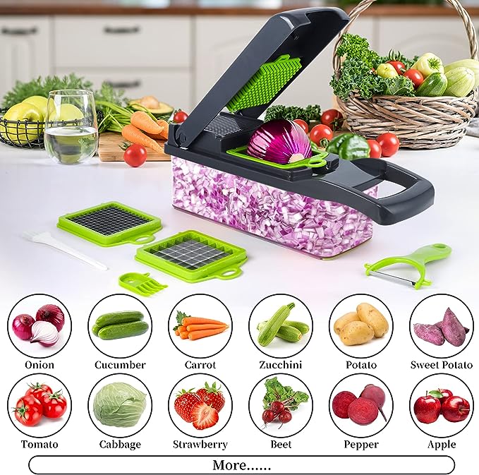 Vegeatable cutter choppper and slicer /قطاعة خضروات قطاعة وتقطيع